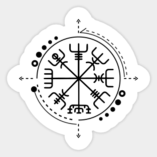 Vegvisir | Norse Pagan Symbol Sticker